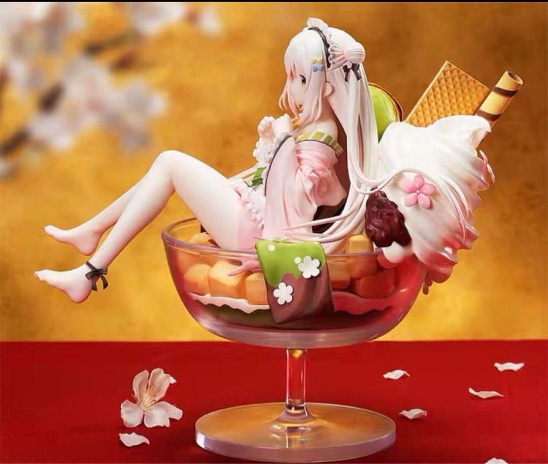 しらたまパフェ 白玉こまめ しらたまオリジナルキャラクター 1/6 