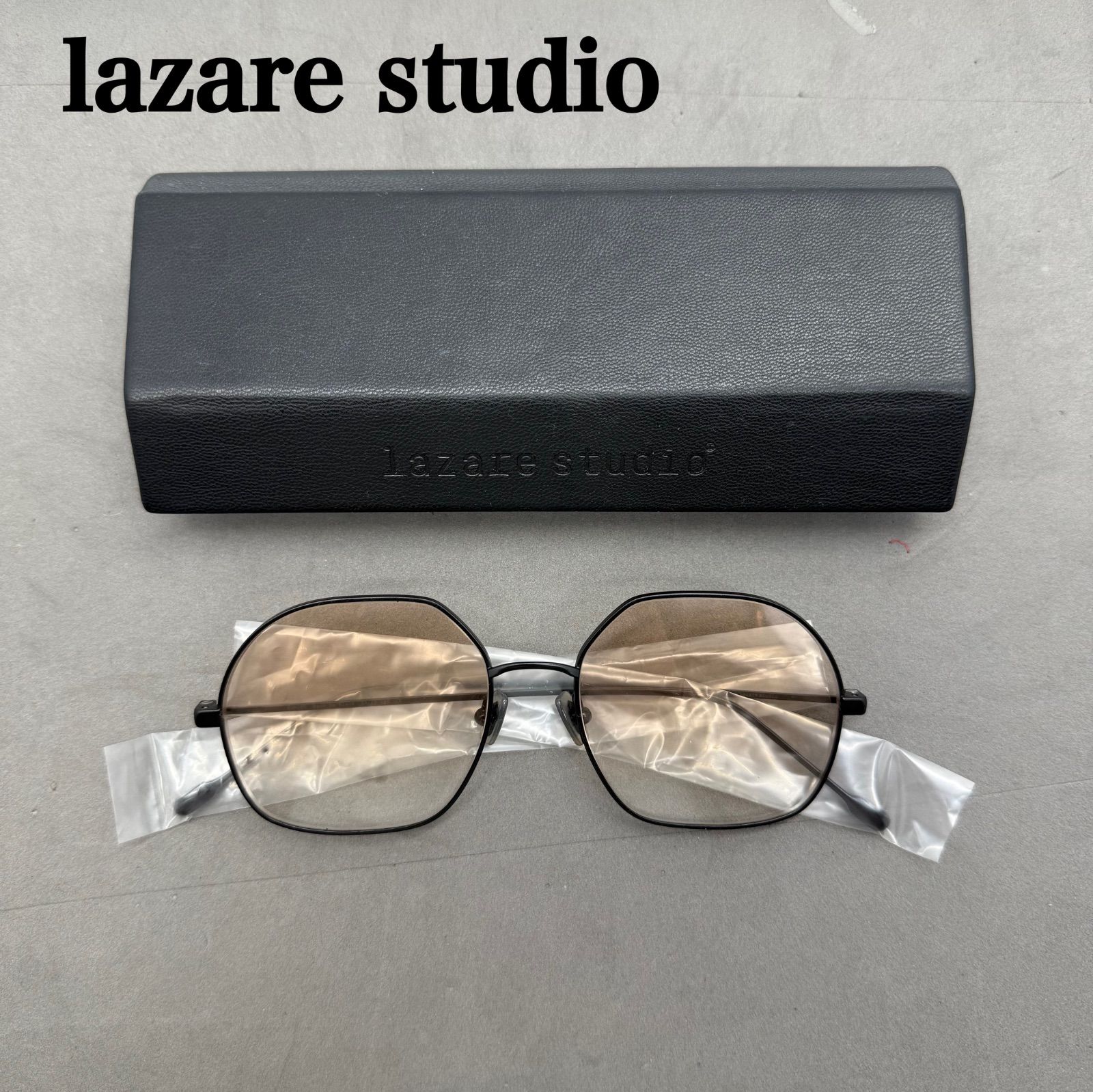 LAZARE STUDIO FRANCE made duncan back to black sunglasses ラザール 