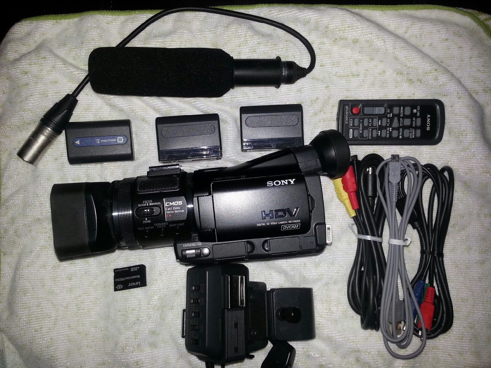 ソニー SONY HVR-A1J HDVカムコーダー(中古品) Amazon.co.jp: HVR-A1J