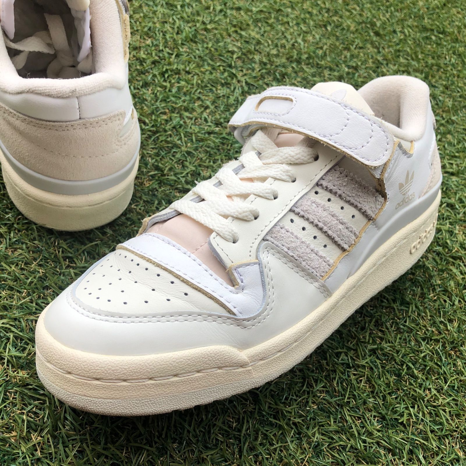 美品23 adidas FORUM 84 LOアディダス フォーラム HT438 - Re:shoe