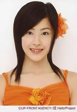 中古】生写真(ハロプロ) Berryz工房/夏焼雅/顔アップ・衣装オレンジ