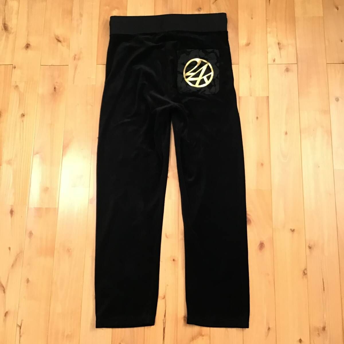 24karats × BAPE ベロア シャーク パーカー セットアップ Sサイズ