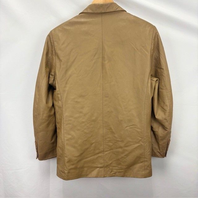 BALMAIN 羊革 レザージャケット サイズM 6701A 07082502 07 シミ