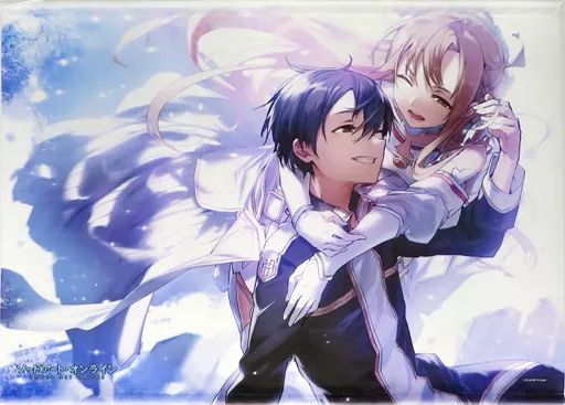 SAO ソードアート　b2タペストリー　キリト　アスナ ☆限定☆原作版 アスナ＆キリト B2タペストリー [ソードアート