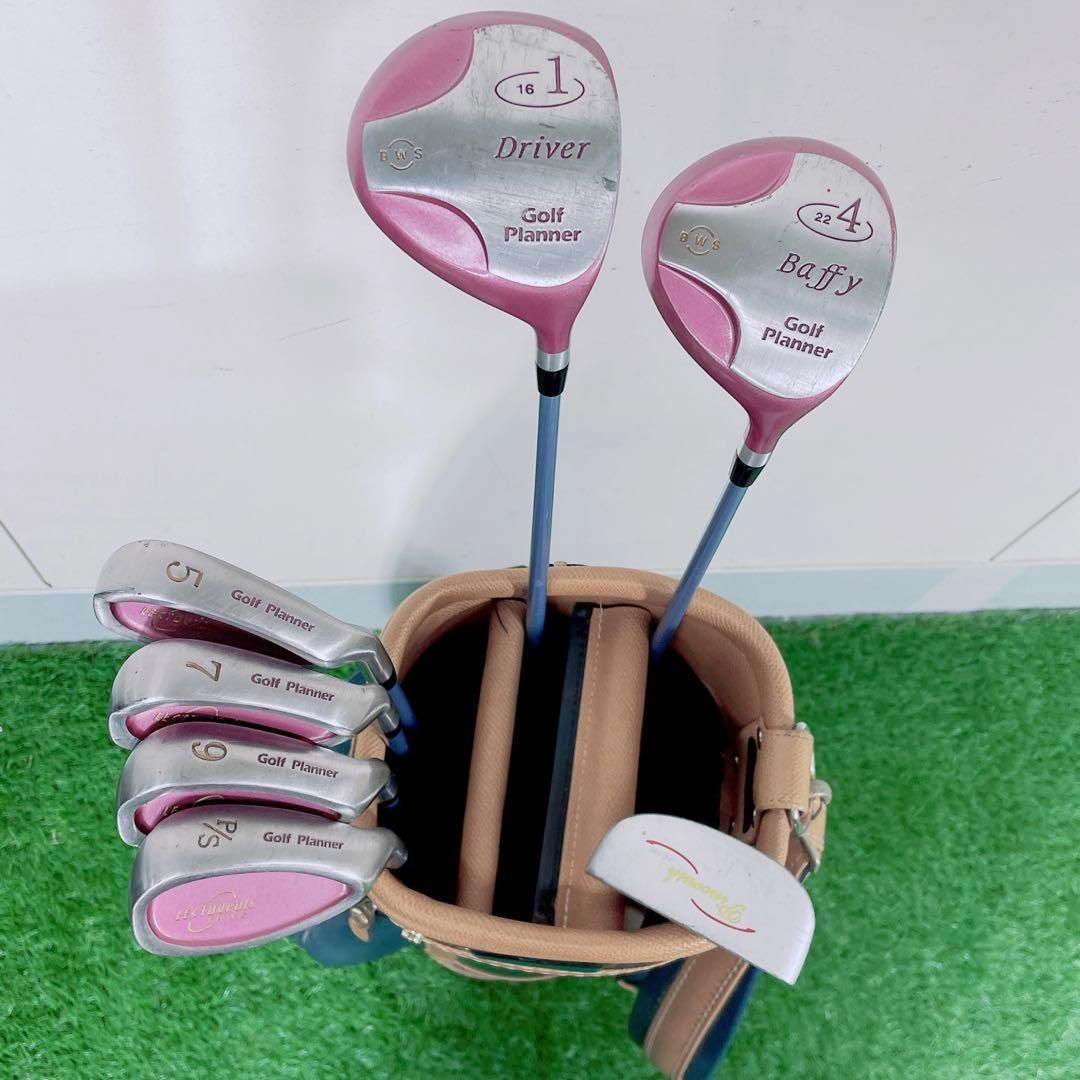 ゴルフクラブ　レディースセット　初心者　ゴルフプランナー　BWS N1561 ゴルフクラブ レディースセット 初心者 ゴルフプランナー BWS N1561