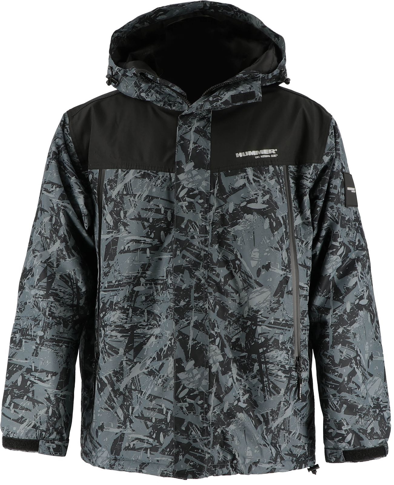 2025秋冬新商品 上下セット S～4 L 防水防寒ウェア HUMMER HM W 13 C ストームグレー ウインターブルゾン 防水 防寒 防風 撥水 保温 ハマー メンズ 紳士 弘進ゴム KOHSHIN 防寒着