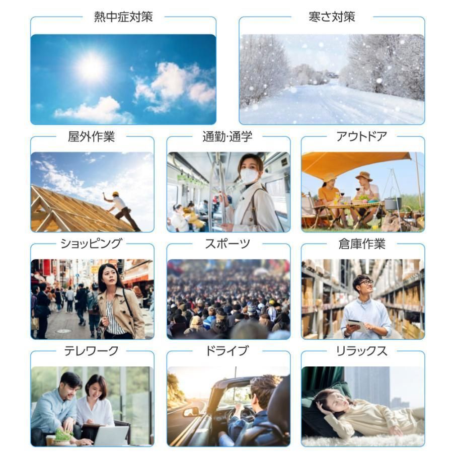 ポータブルファン 羽なし