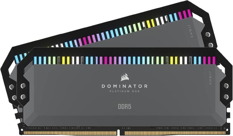 CORSAIR DDR5-5200MHz デスクトップPC用メモリ DOMINATOR PLATINUM RGB DDR5シリーズ PC5-41600 64GB 32GB×2枚 CMT64GX
