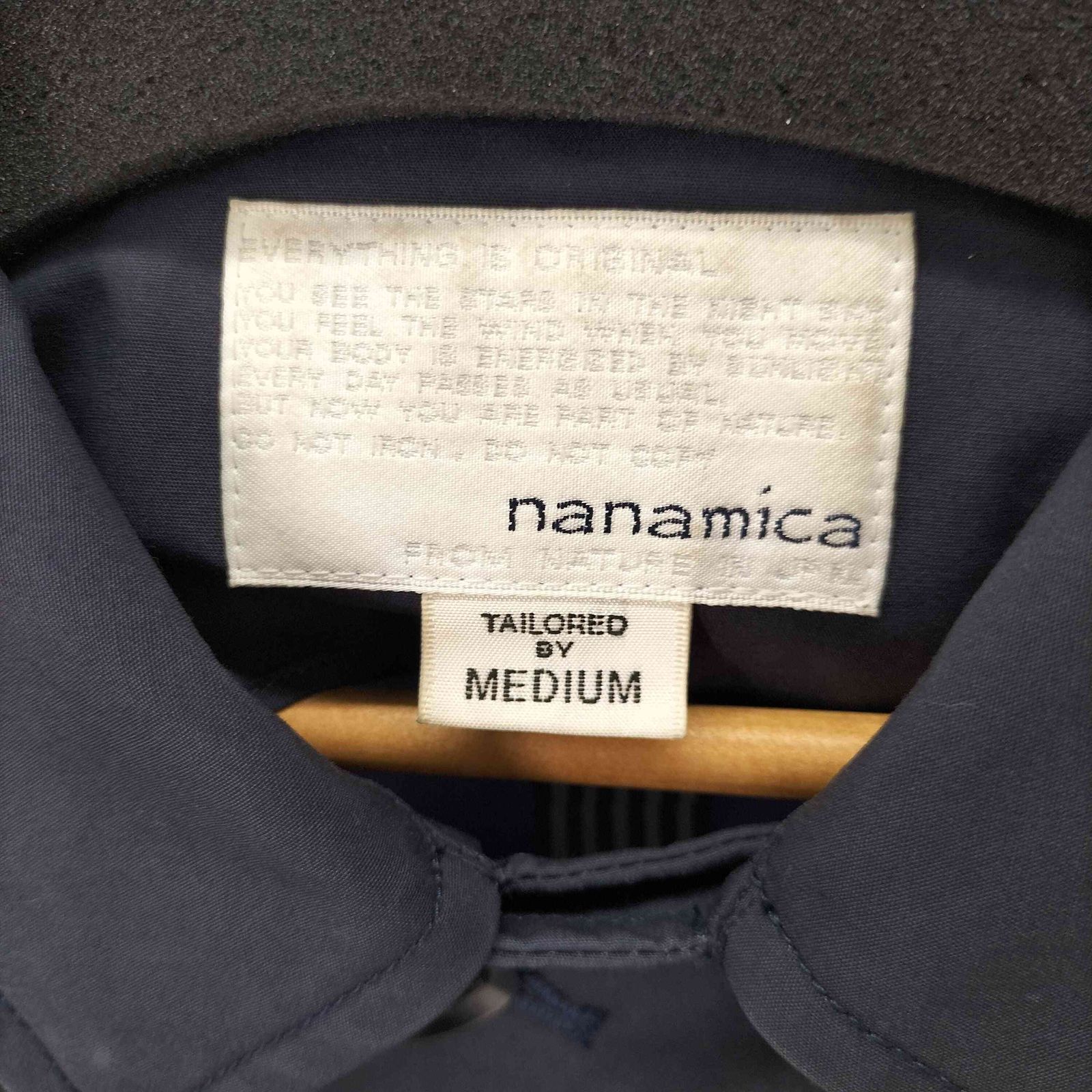 ナナミカ nanamica SUBF100 GORE-TEX ステンカラーコート メンズ