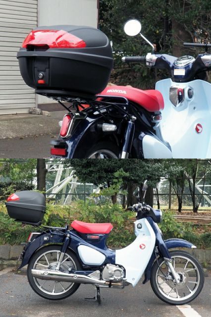 スーパーカブ125 C125 JA48用リアキャリア 30リッターリア