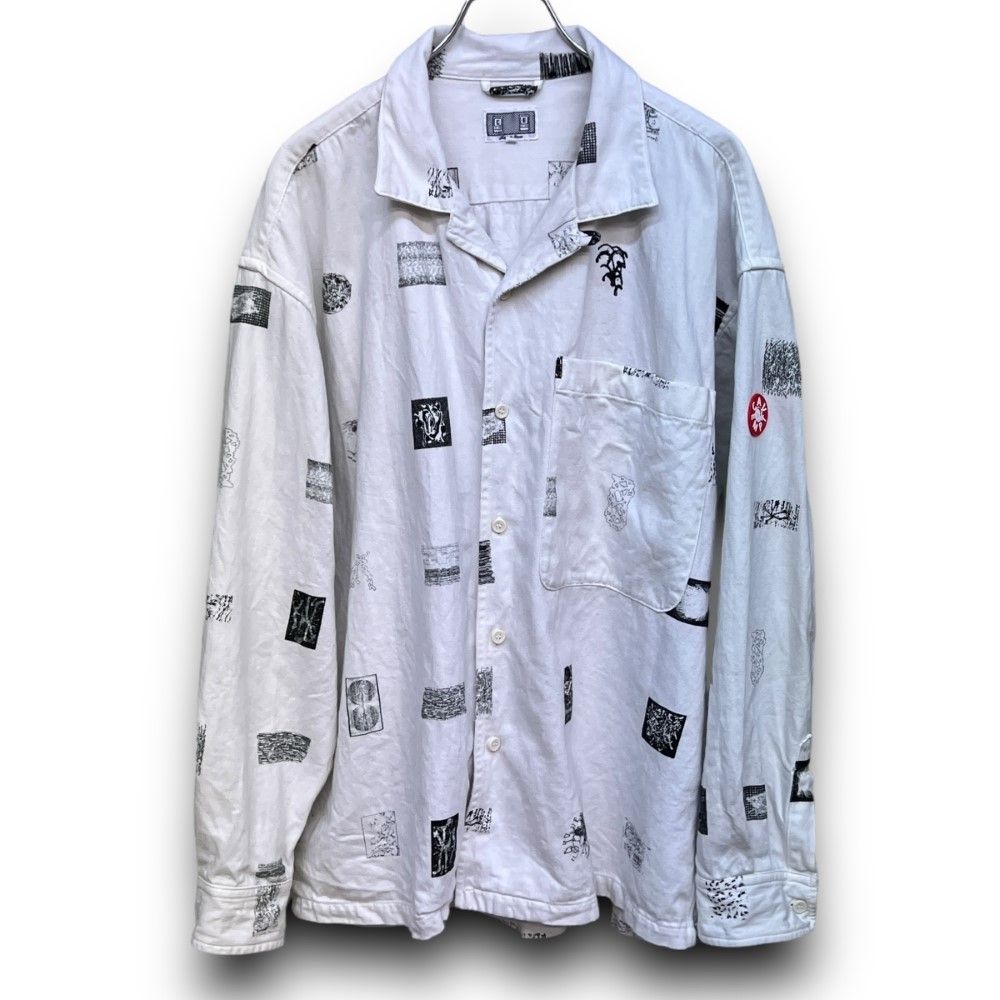 トップス C.E 23SS Overdye FK Sheets Open Shirt C.E 23SS Overdye FK Sheets Open Shirt XLサイズ ホワイト - メルカリ