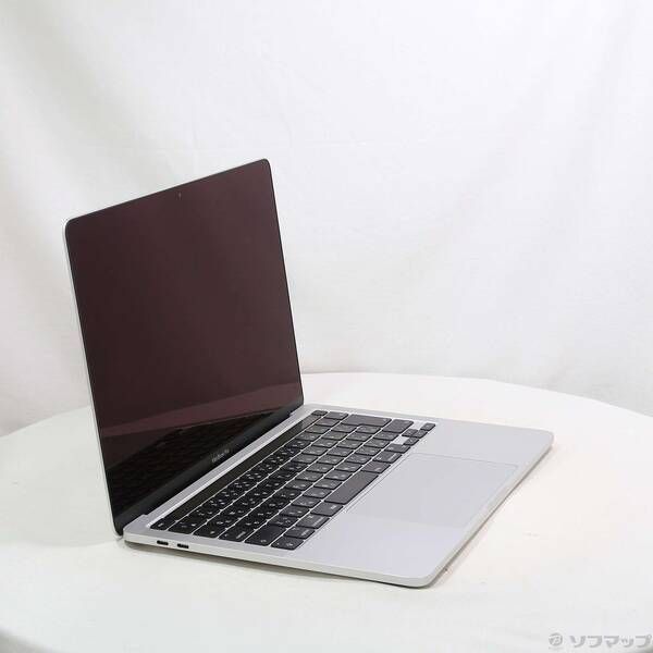 〔中古品〕 MacBook Pro 13.3-inch Mid-2022 MNEP3J／A Apple M2 8コアCPU_10コアGPU 8GB SSD256GB シルバー 〔14.7 Sonoma〕【262】