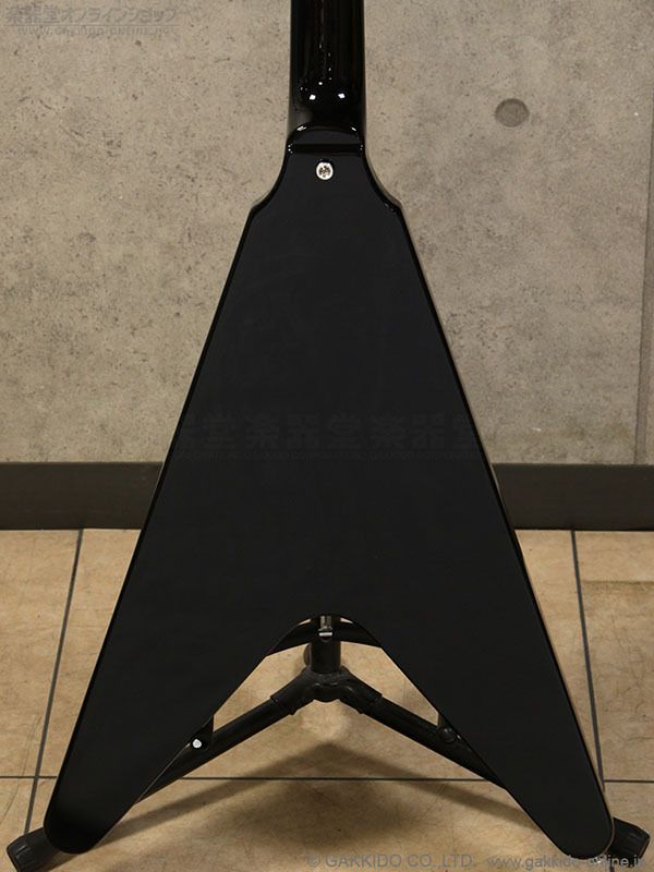 エドワーズ ブラック Vシェイプ ギター edwards