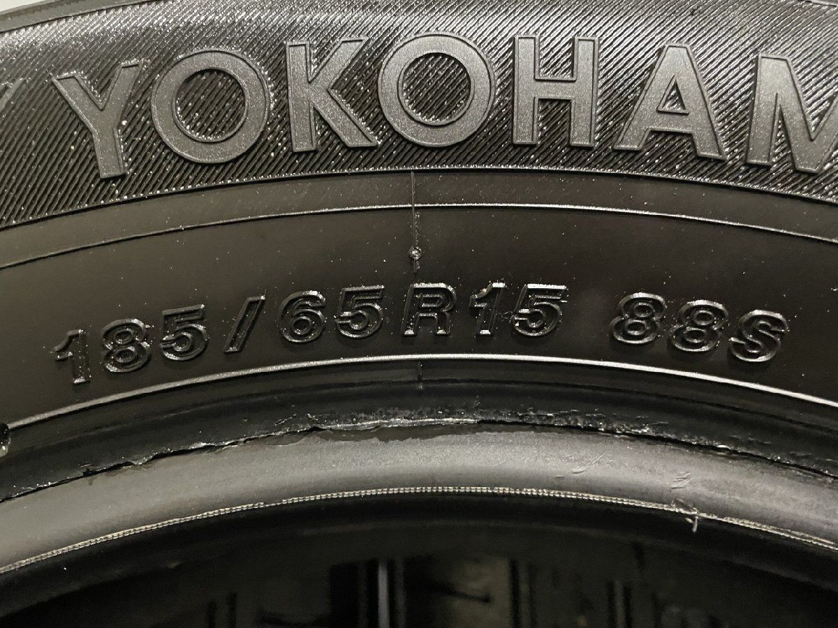 YOKOHAMA BluEarth E50 185/65R15 15インチ 夏タイヤ 4本 23年製 バリ 