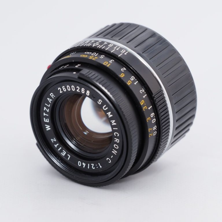 OH済】ライカ ズミクロン LEICA Summicron-C 40mm f2 ○1973年製 Leica