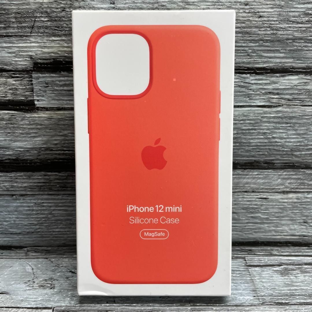 Apple 純正 iPhone12 mini シリコンケース ピンクシトラス - メルカリ