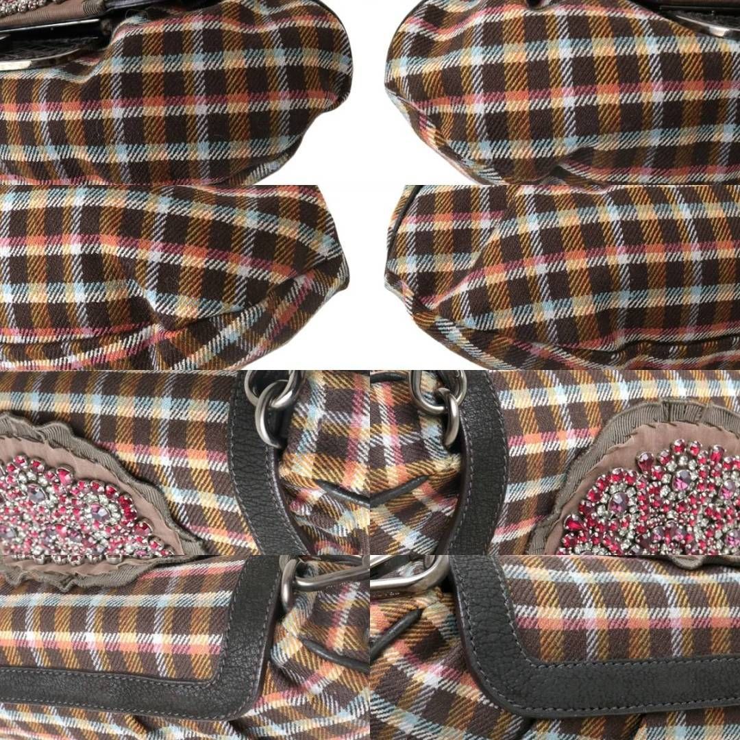PRADA プラダ　チェック柄ブランケット PRADA プラダ チェック柄ブランケット PRADA プラダ - ひざ掛け