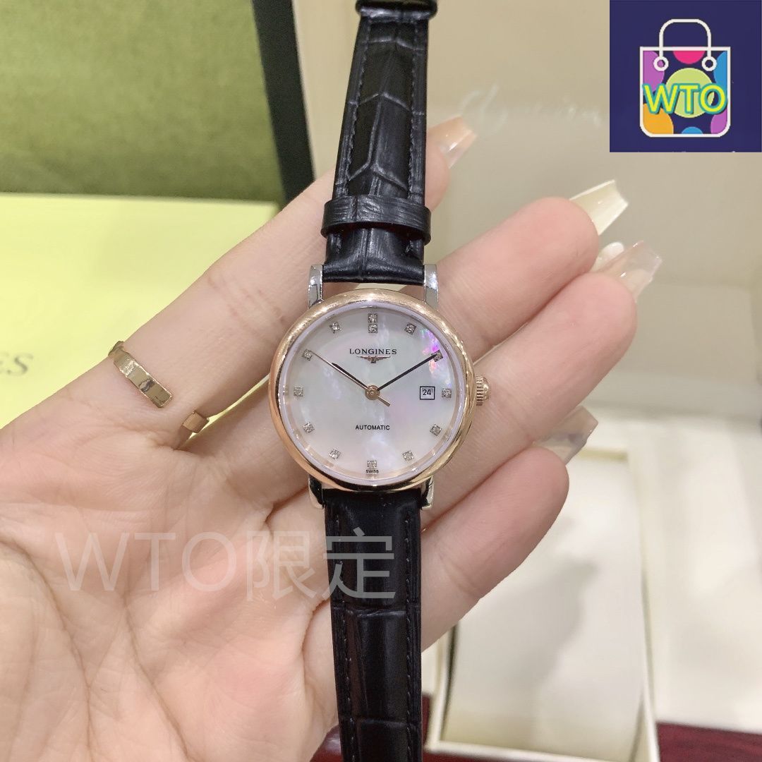 LONGINES エレガントコレクション自動巻 SS/18K エレガントコクション ロンジン エレガント 自動巻き 腕時計