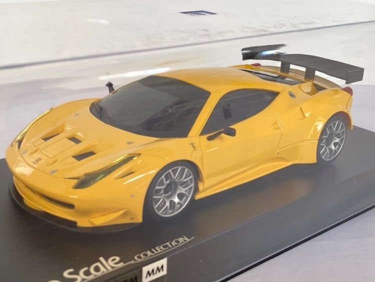 誠実 ASCフェラーリ458GT2 イエロー ホビーラジコン