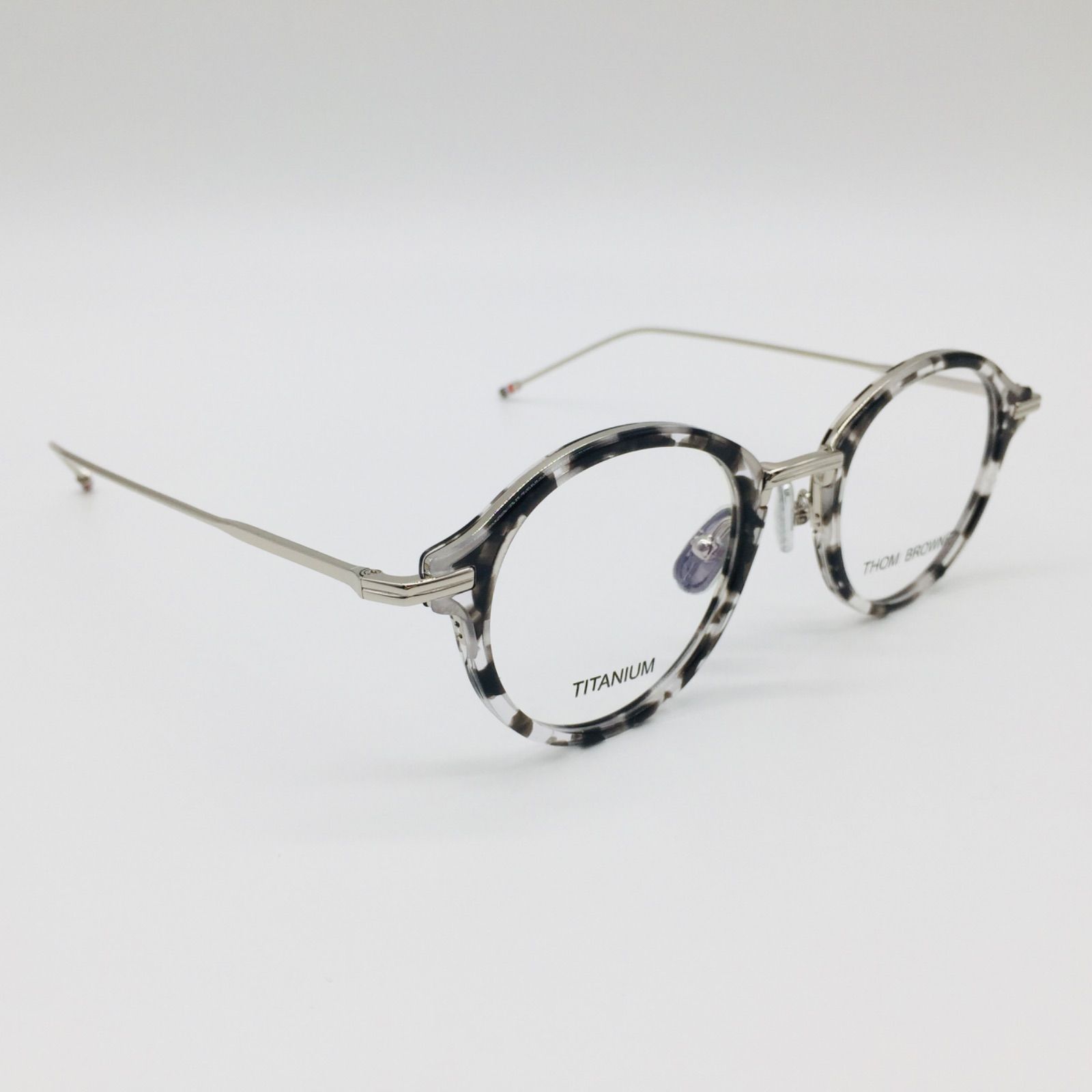 新品 THOM BROWNE TB-908 TBX-908 GRT-SLV トムブラウン 眼鏡 メガネ サングラス