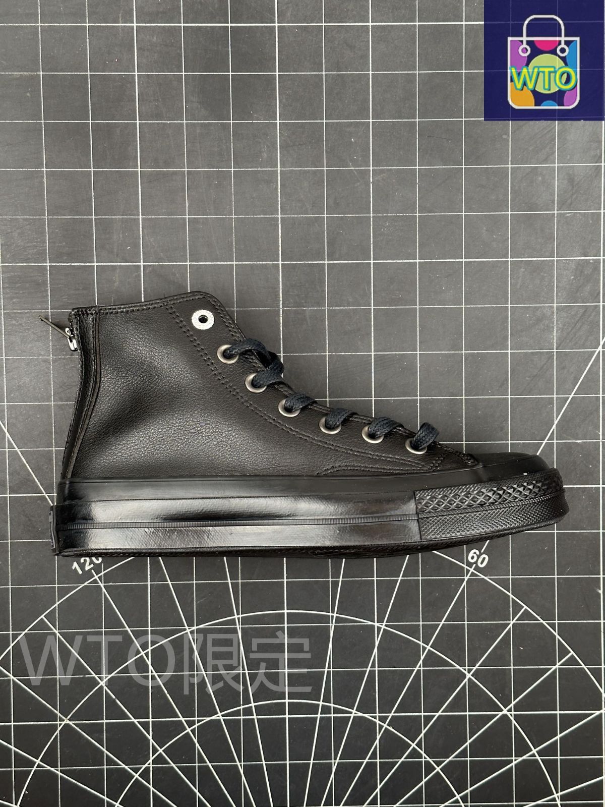  今日 Converse 都市機能風 ジップ レザー シューズ 在庫 の な価格です -WTO輸入2 スニーカー キッズシューズ