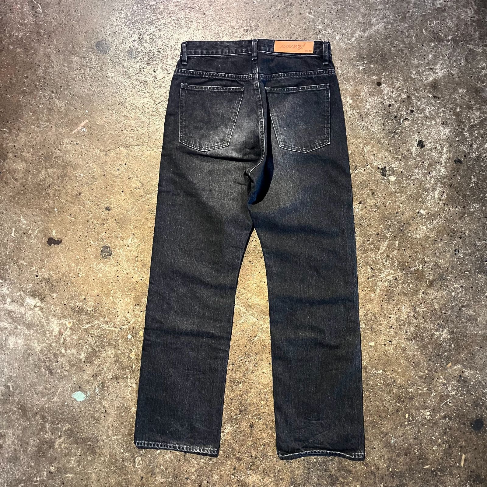 美品 正規24SS MASUBOYS ストレート ジーンズ キーホルダー デニム 美品 正規24SS MASUBOYS ストレート ジーンズ キーホルダー
