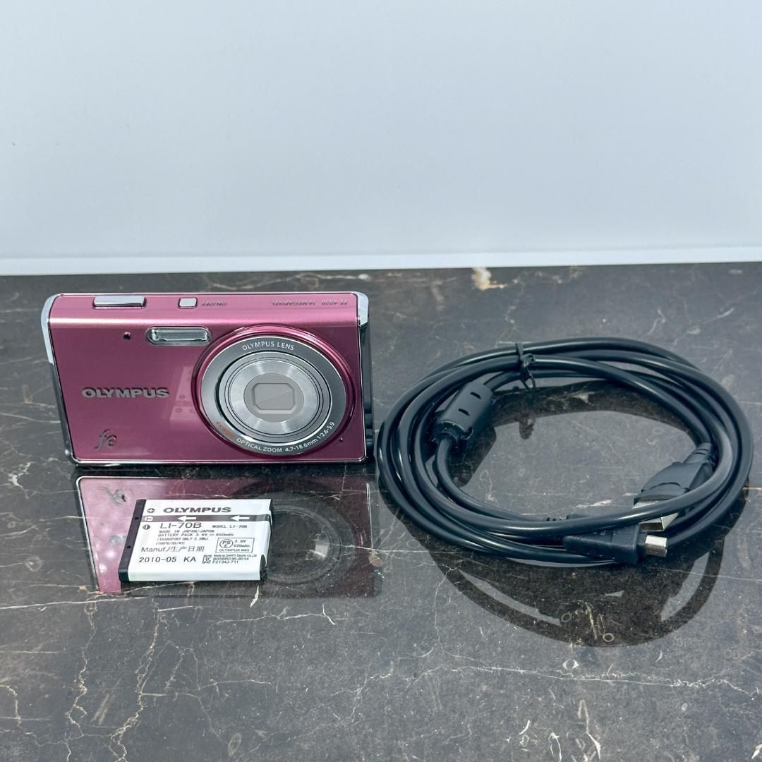 OLYMPUS FE-4020 コンパクトデジタルカメラ動作品(I51) OLYMPUS FE