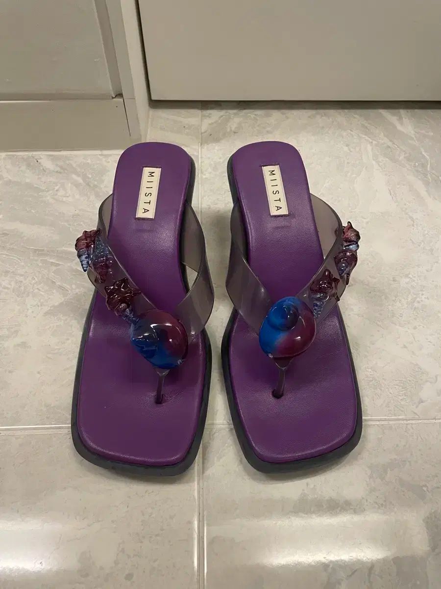 Miista Oceane toe post sandals
