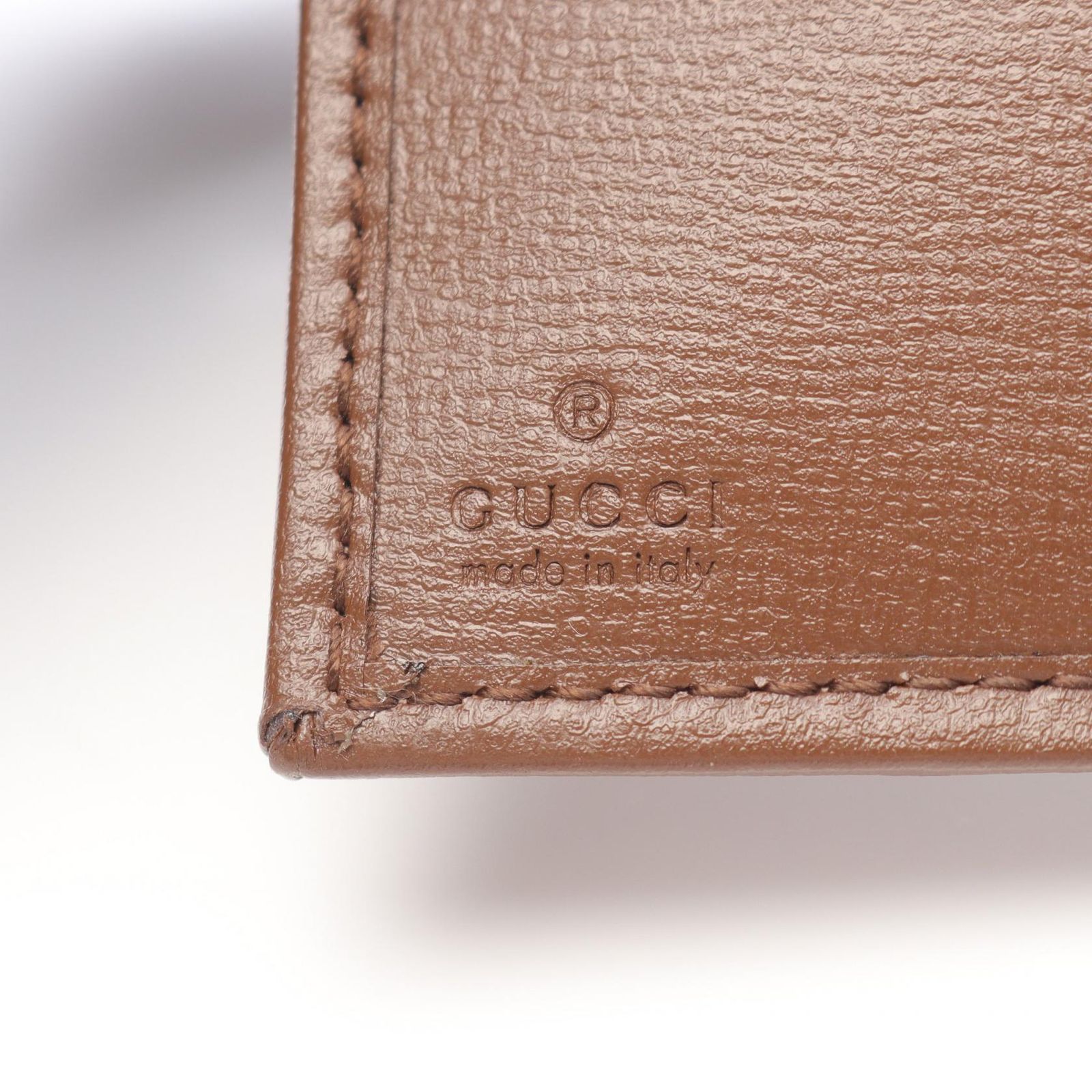 グッチ GUCCI 二つ折り長財布 ホースビット 1955 GGスプリーム