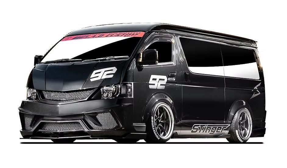 ZoomOn Z171 1|24 ハイエース S.A.D カスタム スティンガー J ハイルーフver. パーツセット