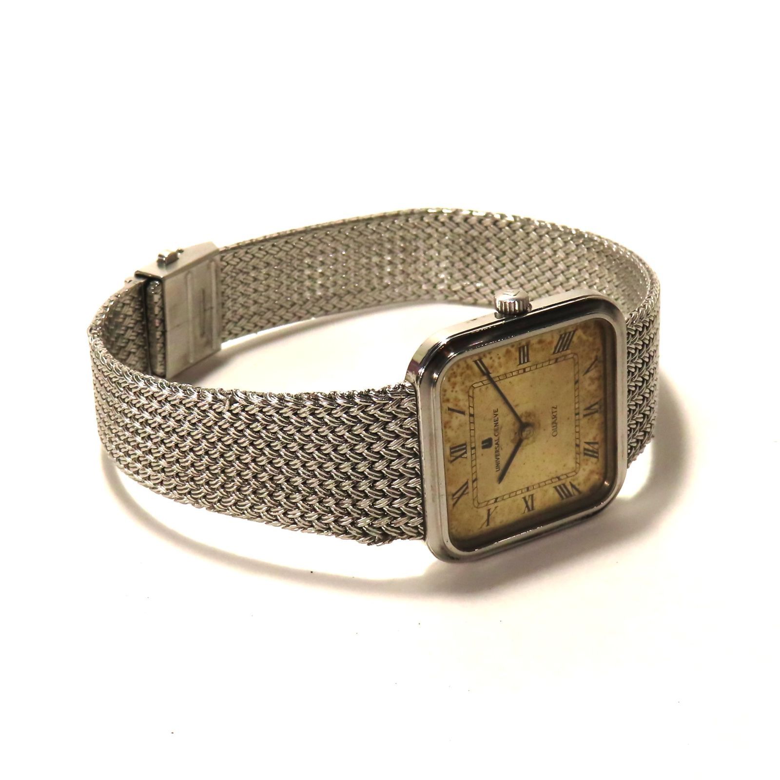 稼働品 UNIVERSAL GENEVE ユニバーサルジュネーブ 腕時計 ビンテージ 