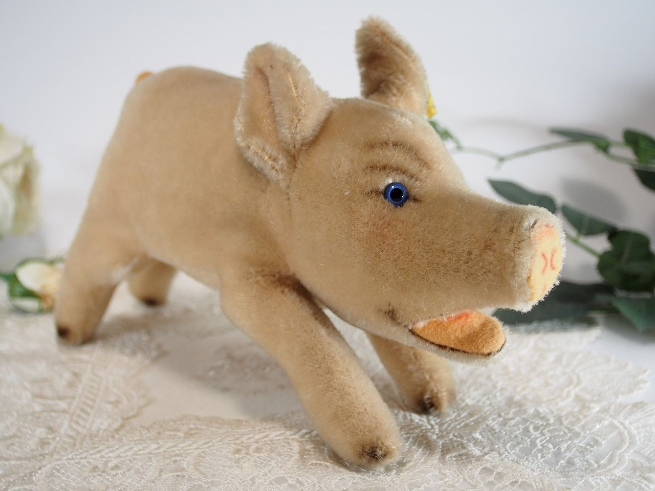 シュタイフ☆Jolanthe Pig 17cm☆ブタのジョランタ/ピッグ/豚