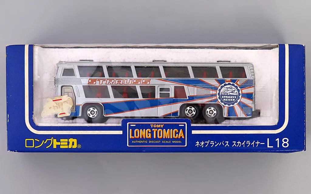 中古】ミニカー 1/100 ネオプランバス スカイライナー STRAUSS