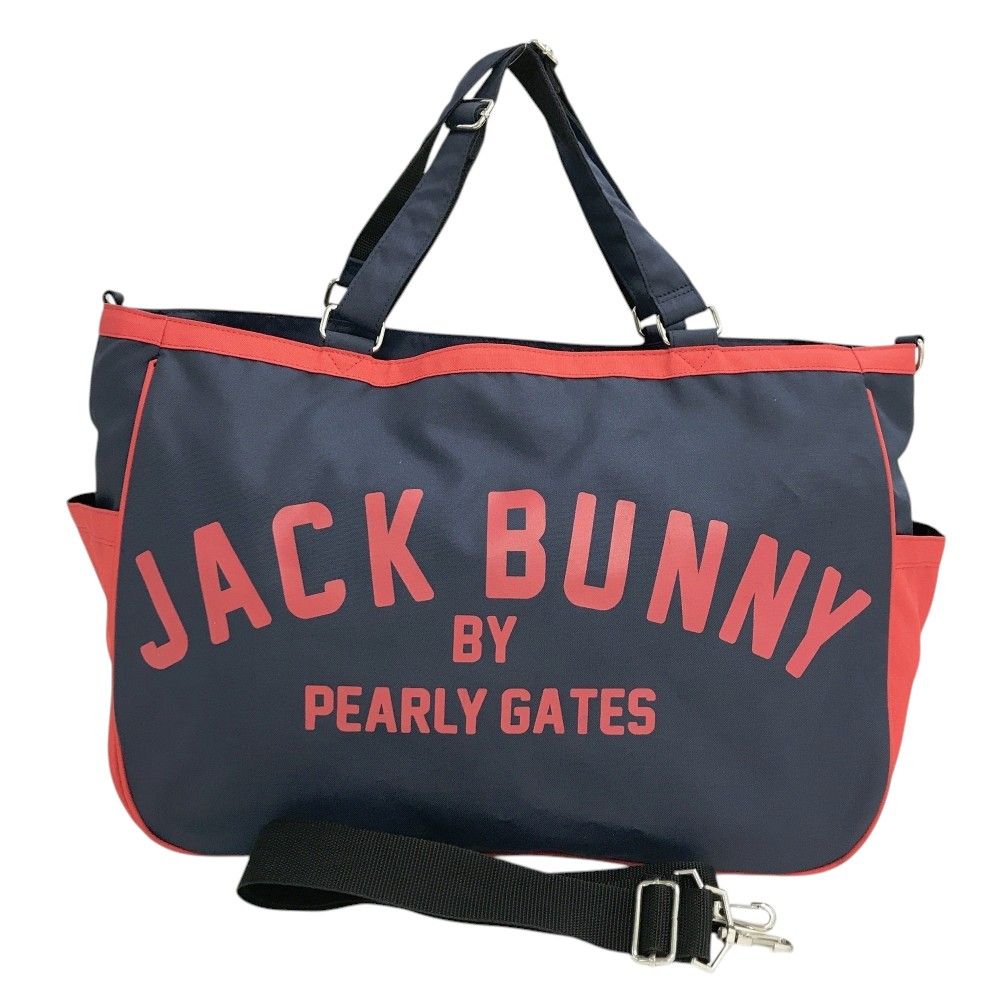JACK BUNNY ジャックバニー 2WAY トートバッグ ネイビー系