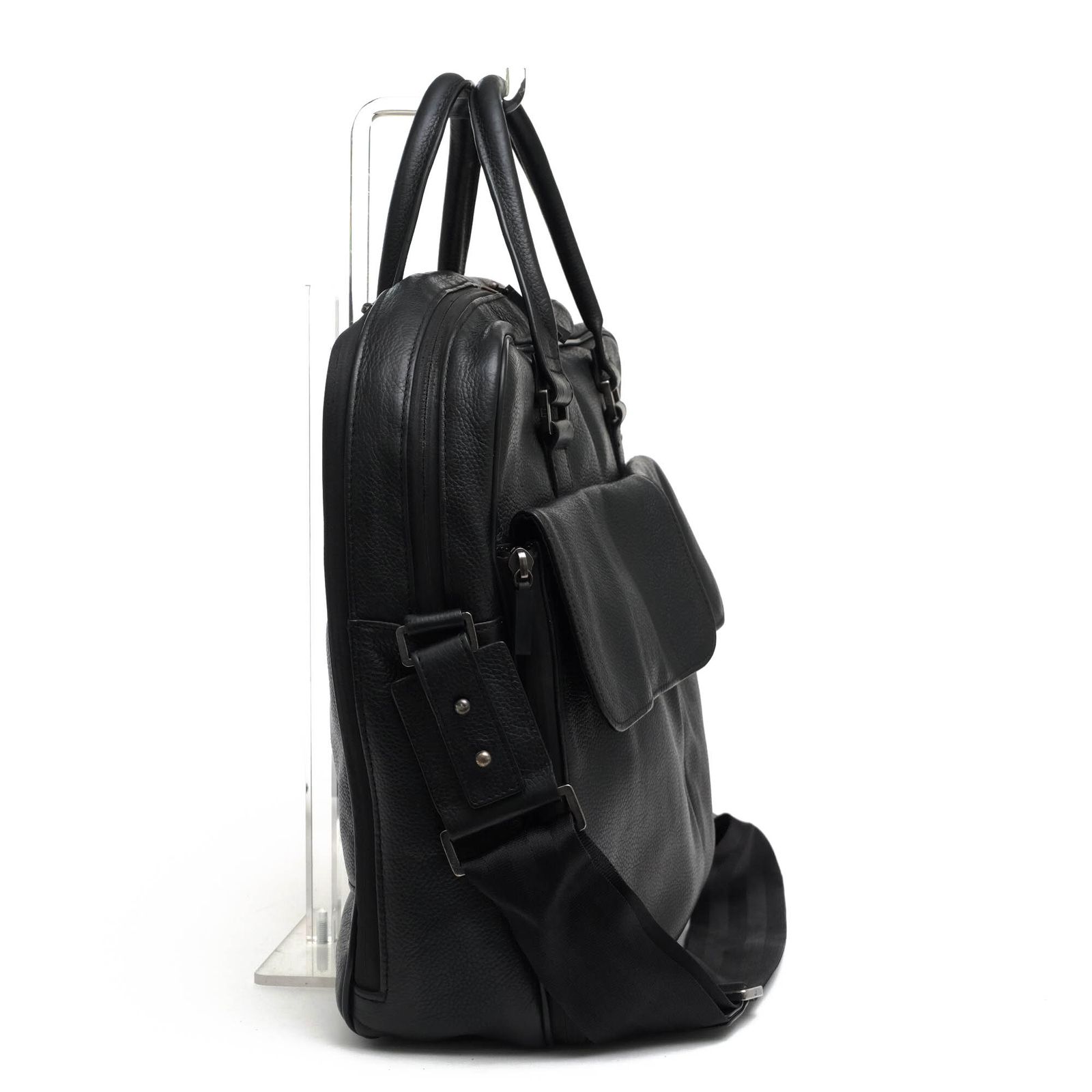 dunhill ダンヒル 2way レザーバッグ ビジネスバック ショルダー 美品