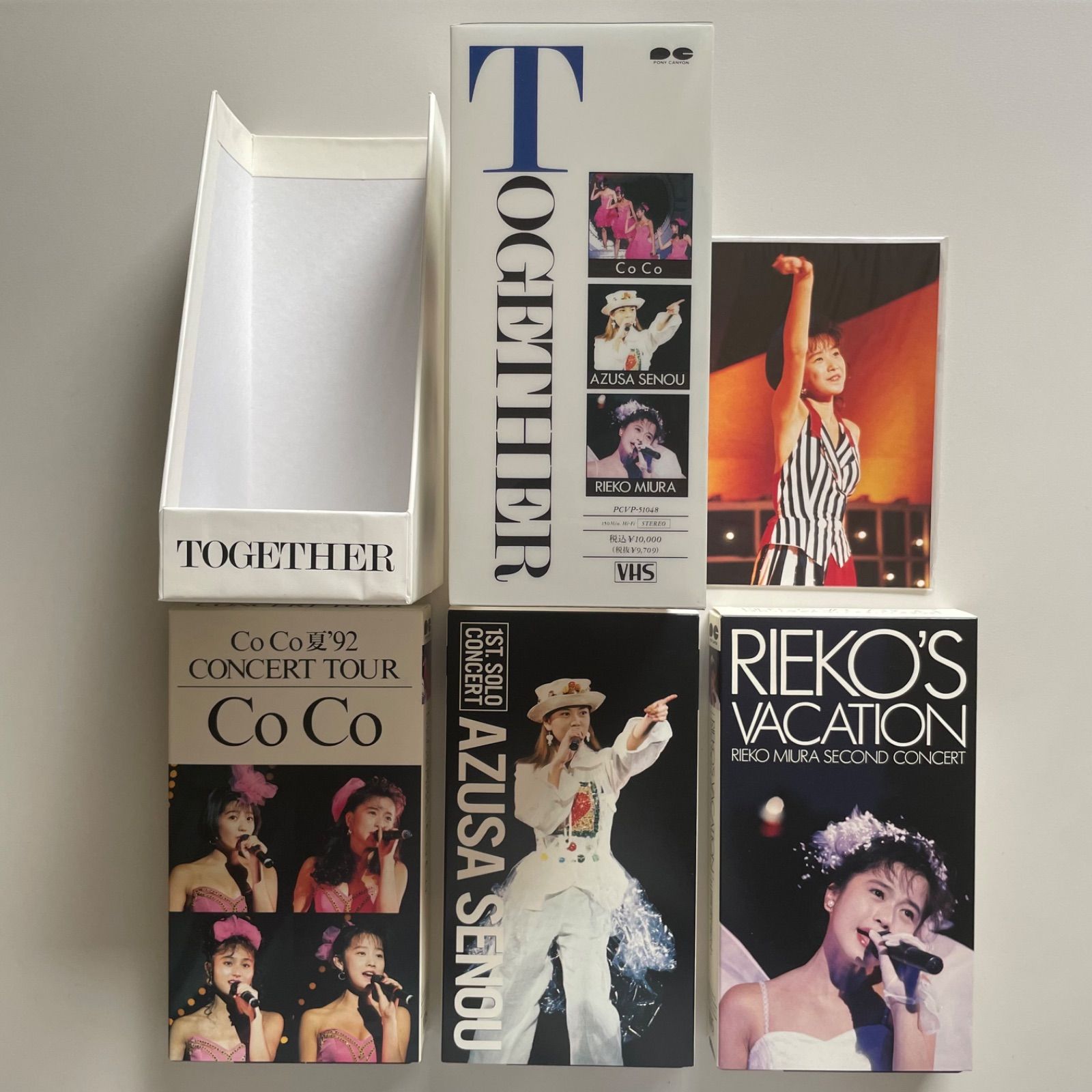 CoCo 瀬能あづさ 三浦理恵子 TOGETHER ビデオ VHS - TMレコード - メルカリ