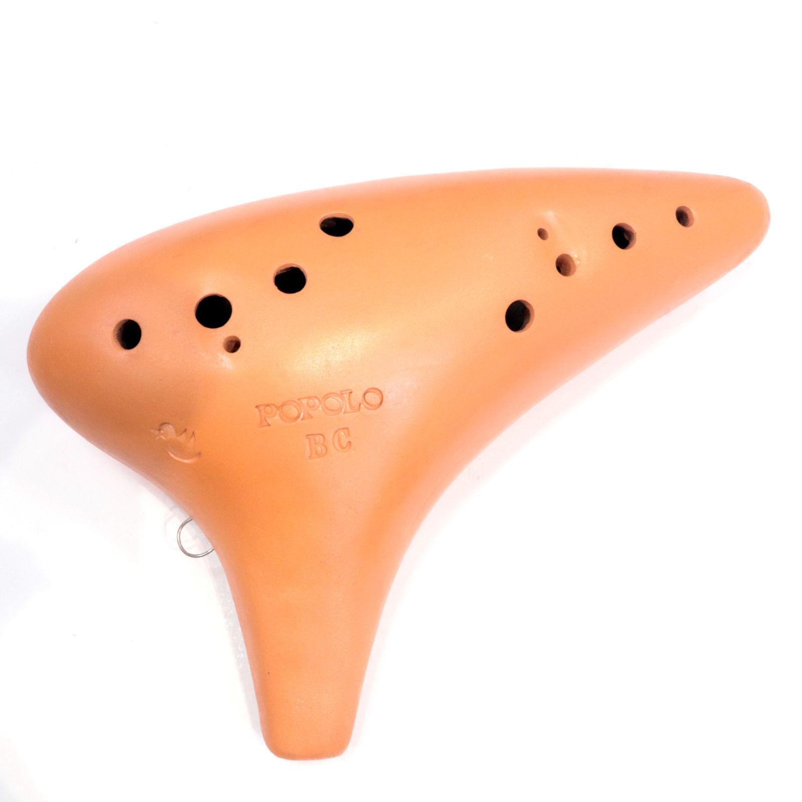 ポポロオカリナスタンダード S-BC バスC調 テラコッタ