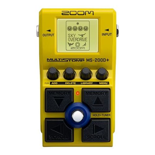 ZOOM ズーム マルチストンプボックス 200種類のドライブサウンド2025年発売 MS-200D＋