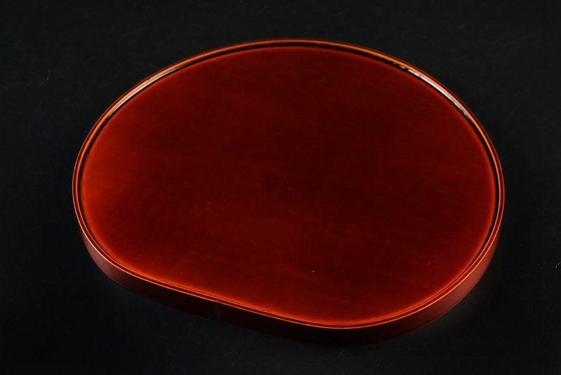 飛騨春慶塗 蛤型盆