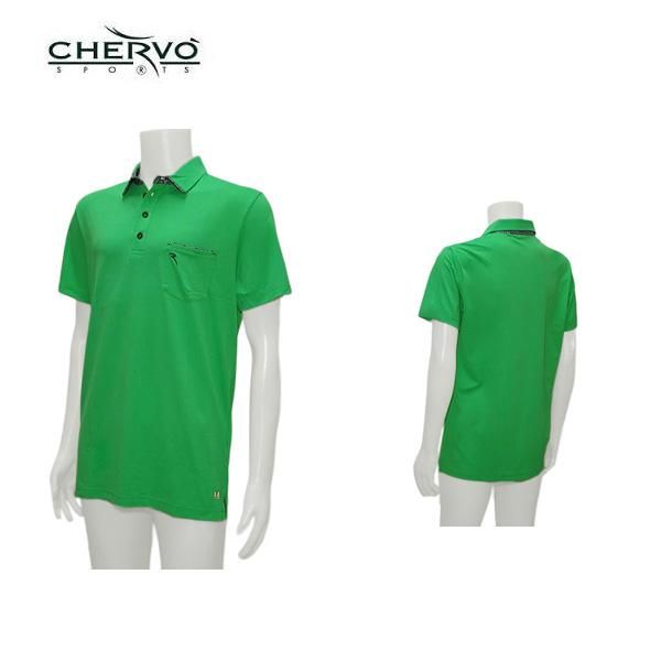 シェルボ CHERVO メンズ 春夏 ストレッチ 透湿性 速乾性 吸水効率 半袖シャツ サイズ50 031-29144o