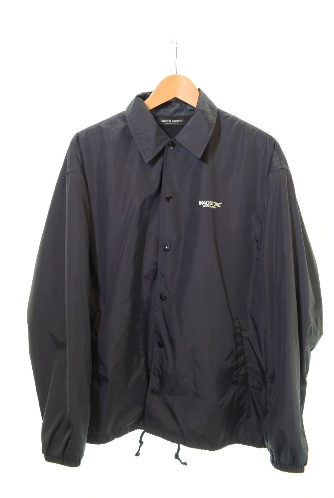 undercoverアンダーカバー　ナイロン　コーチジャケット　ブラック UNDERCOVER アンダーカバー COACH JACKET コーチ ジャケット