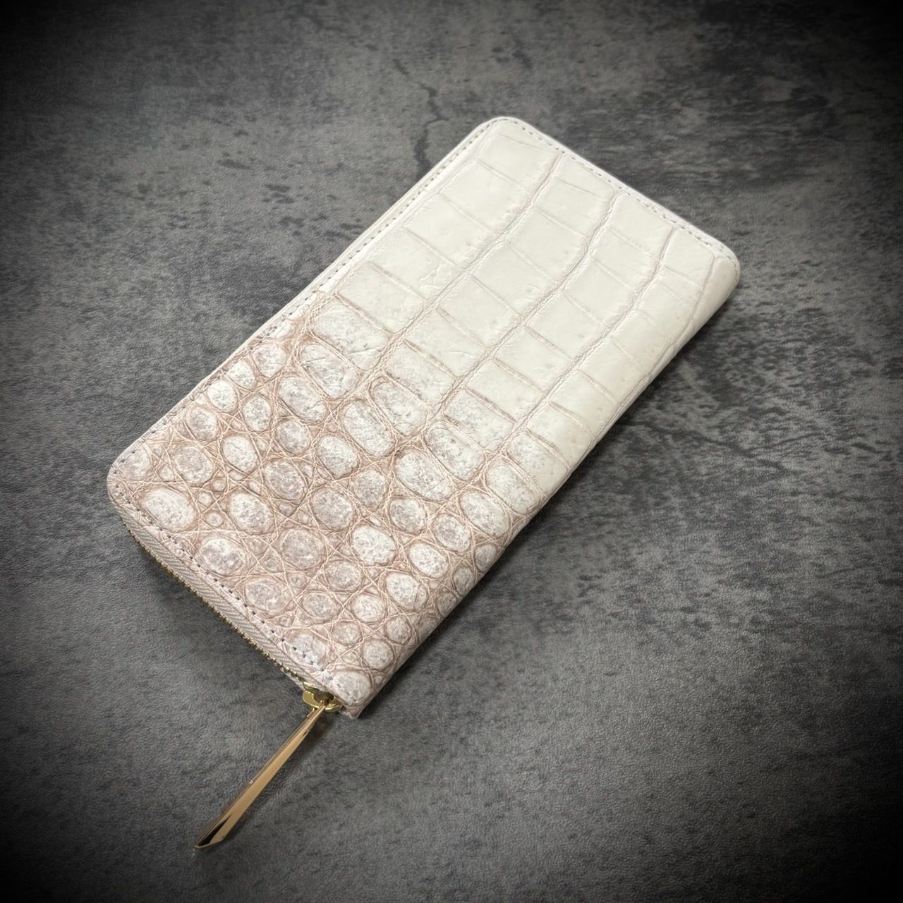 ヒマラヤ クロコダイル メンズ財布 レディス財布 長財布 本革 ワニ 