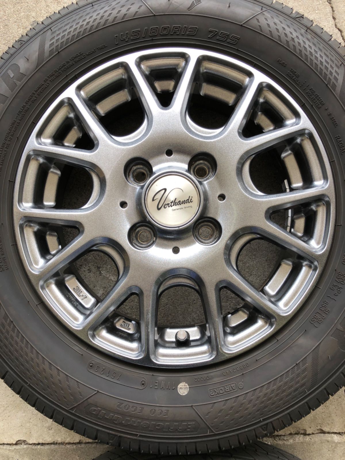 80R13 サマータイヤ