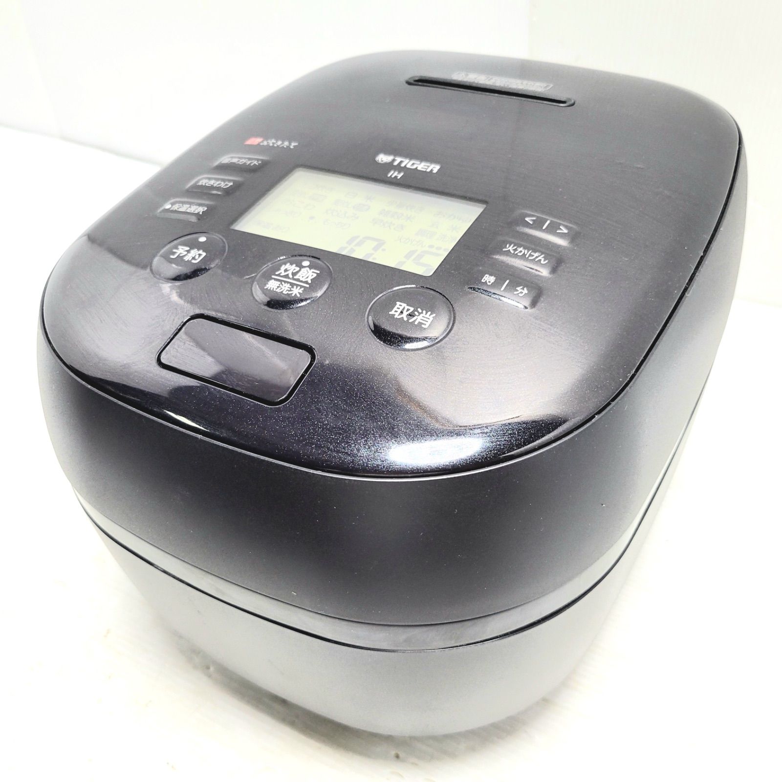 タイガー魔法瓶 炊飯器 5.5合 ご泡火炊き マットブラックJPH-J10NKM 22年製
