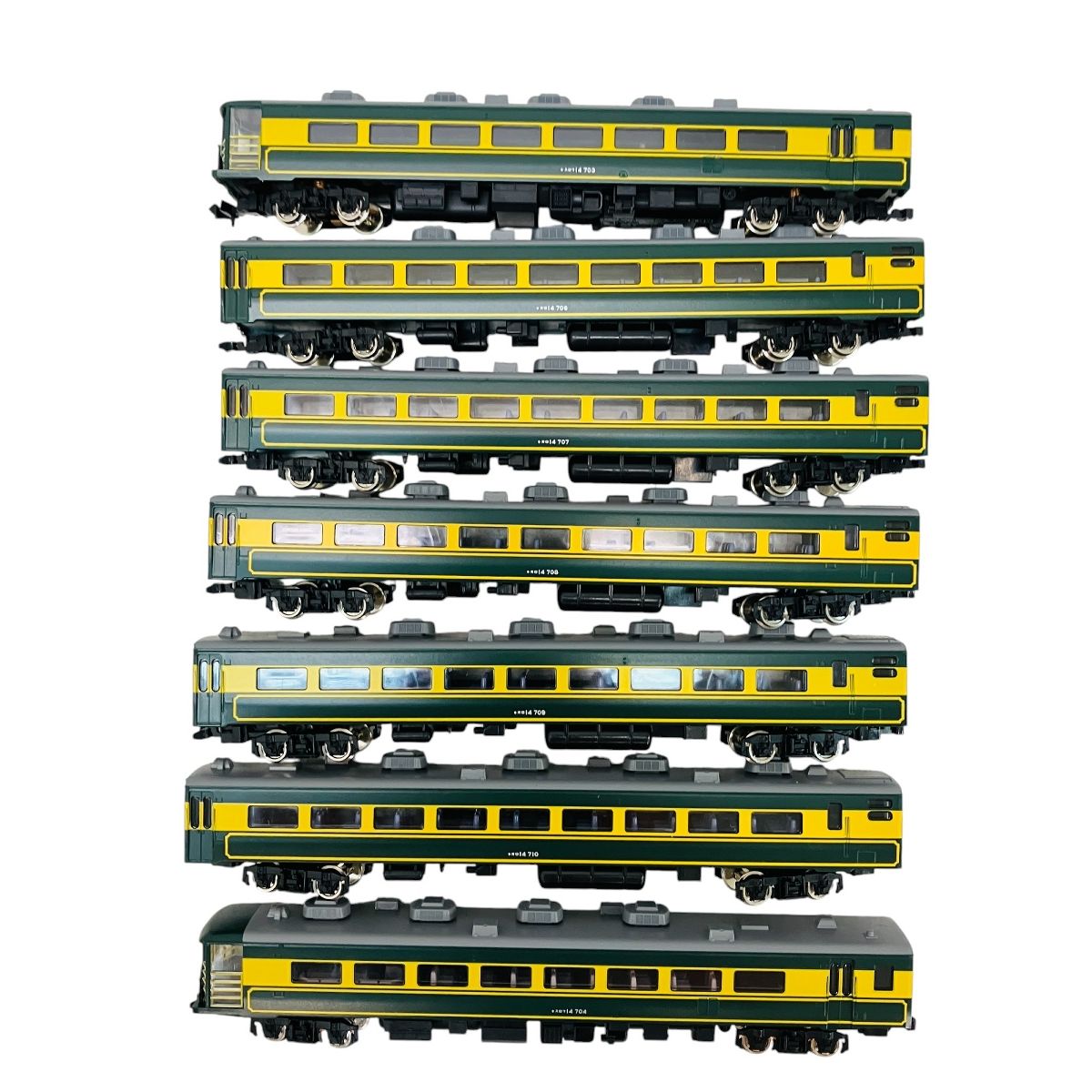 TOMIX 92716 JR西日本 14系700番台 サロンカーなにわ 7両 N