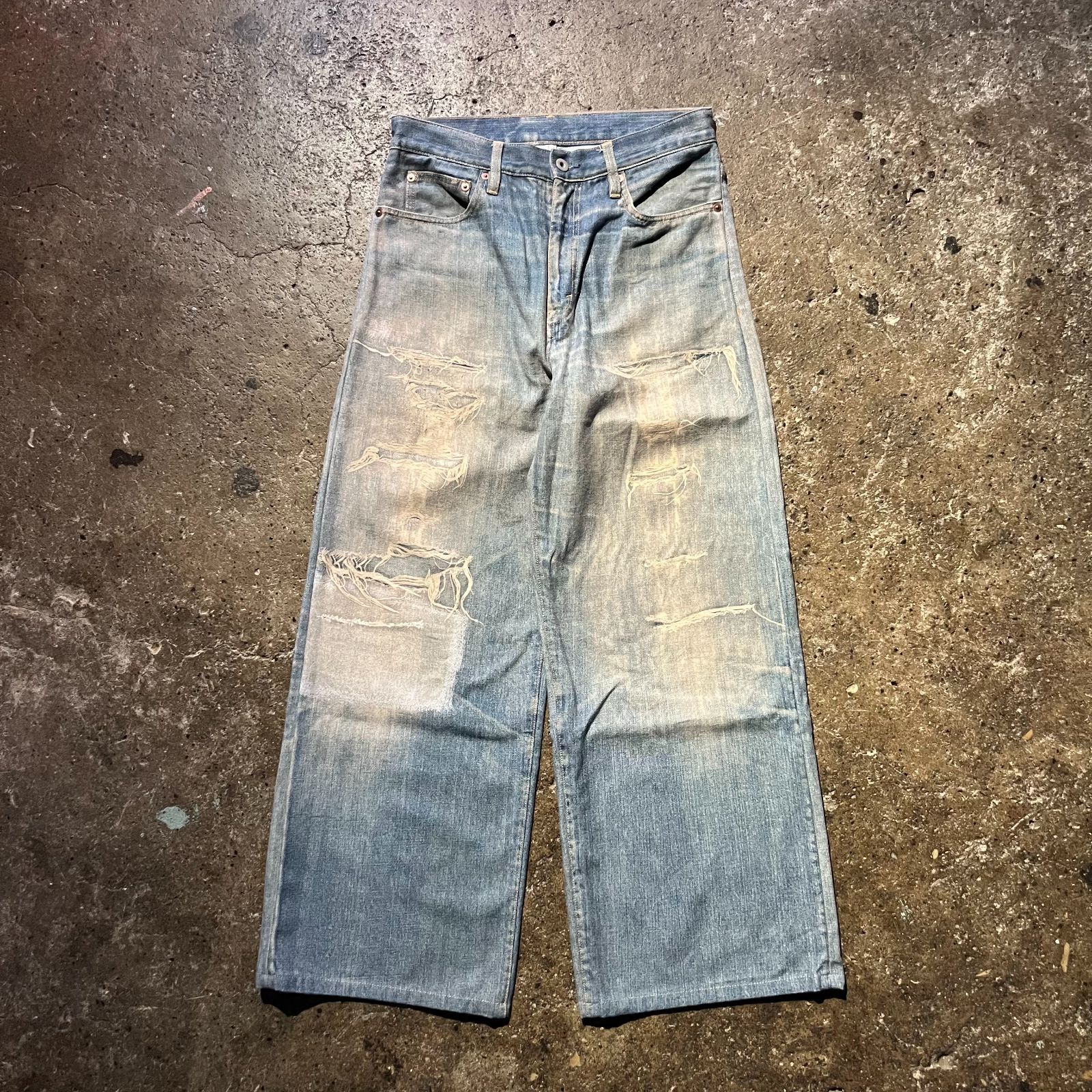 JOURNAL STANDARD TRANSFER DENIM CANNON 5PK S ジャーナルスタンダード トランスファーデニムキャノン5ポケット ダメージプリント