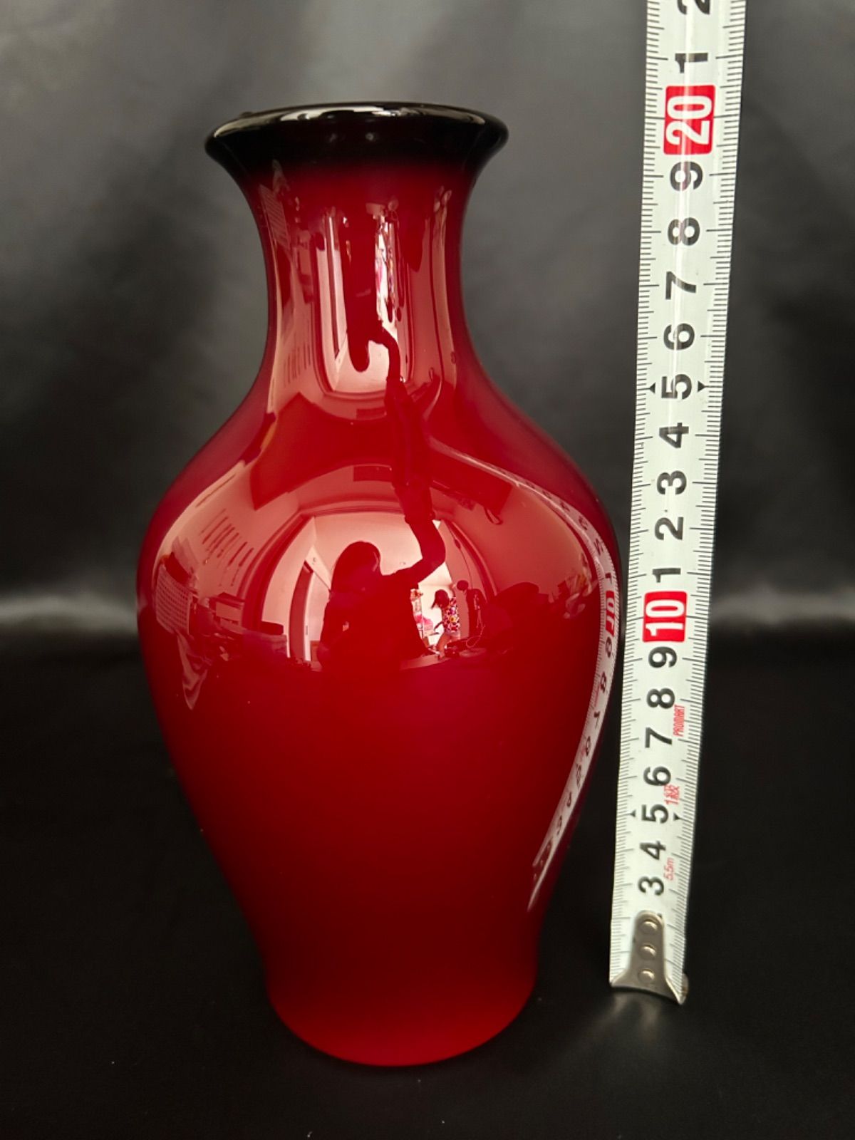 ノリタケ 辰砂 花瓶 Noritake studio collection