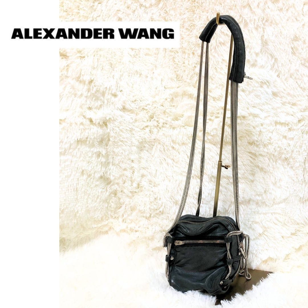 alexander wangアレキサンダーワン ショルダーバッグ ALEXANDER WANG(アレキサンダーワン) ショルダーバッグ ブラック