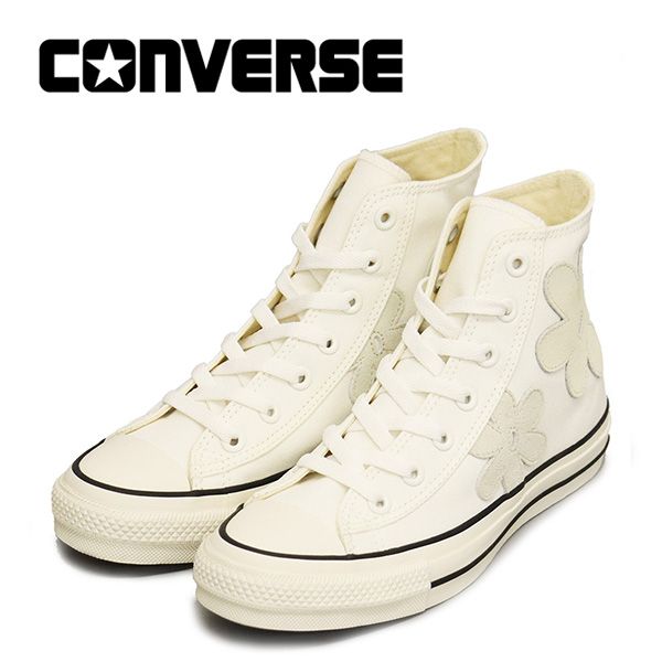 CONVERSE (コンバース) 31313861 オールスター R スエードフラワー HI ホワイト CV113 US7-25.5cm