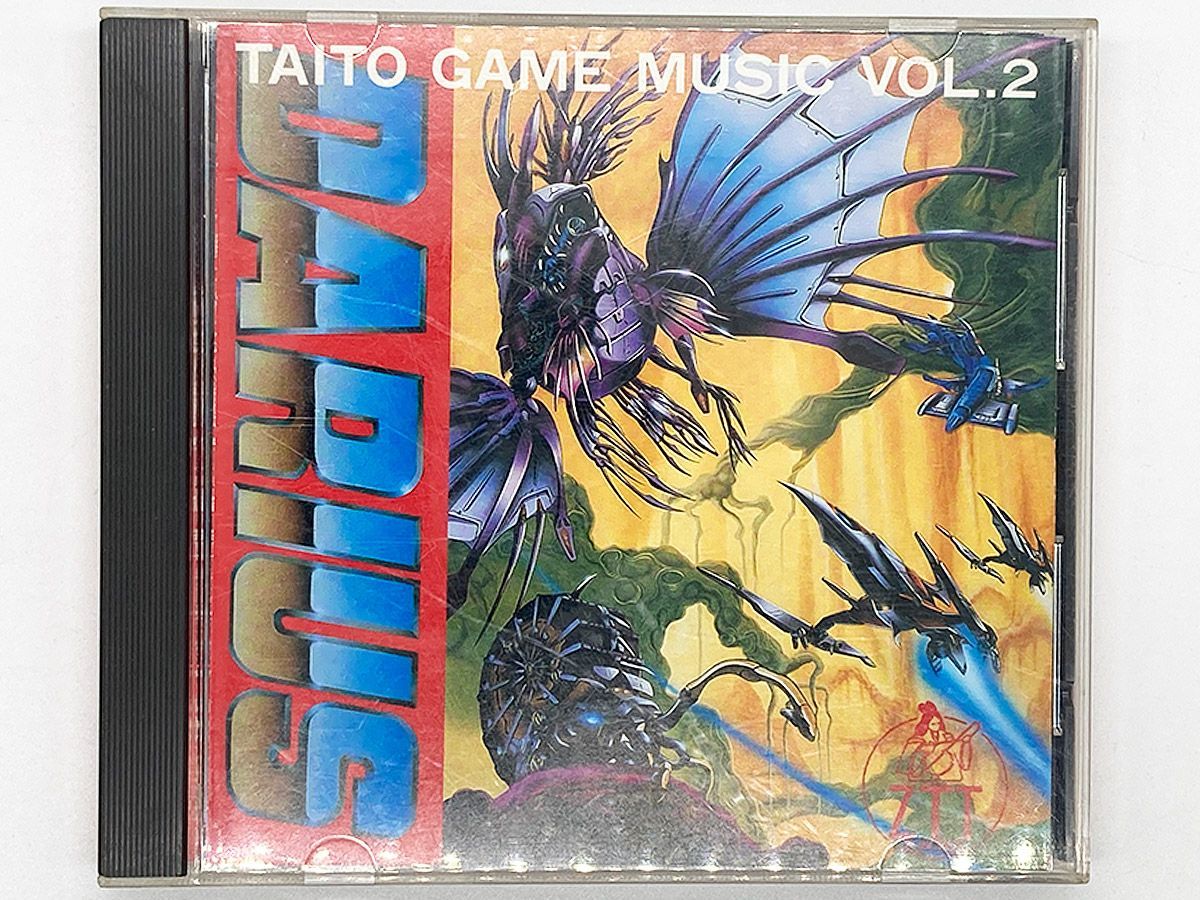 CDケース・ブックレット付・動作確認済・送料込】ダライアス タイトー 
